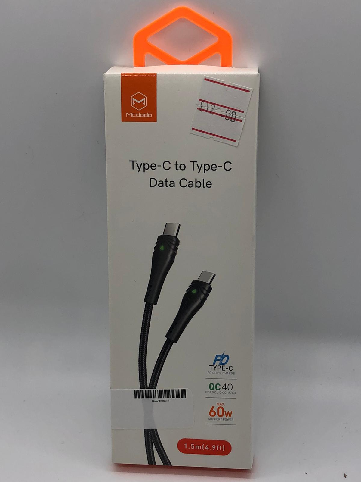 Type C To Type C Data Cable