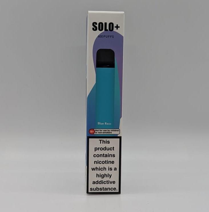 Solo+ 600 Puffs Blue Raii