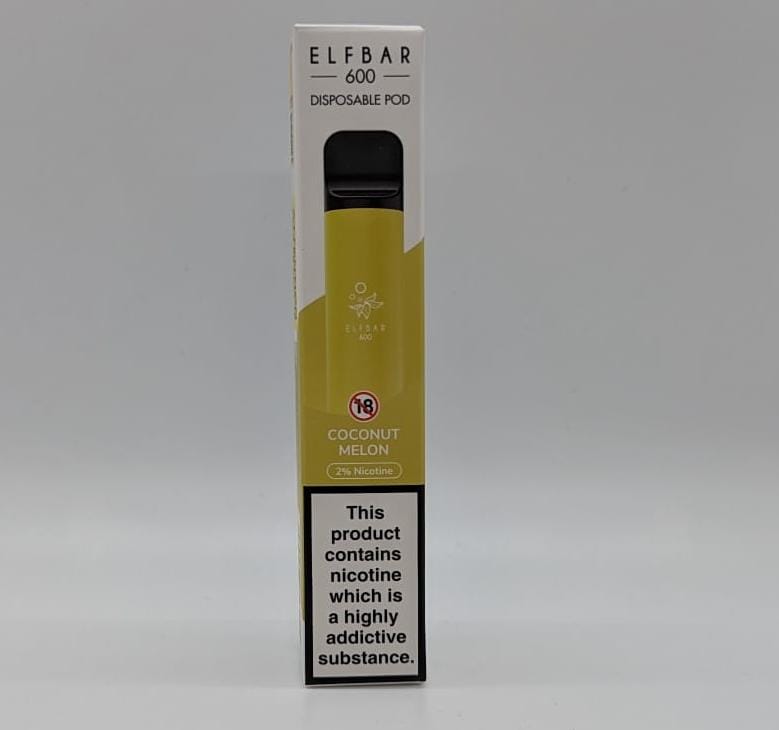 Elfbar  600  Disposable Pod Coconut Melon