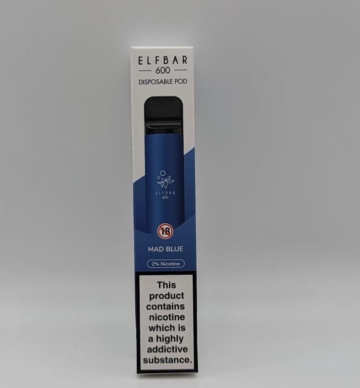 Elfbar  600  Disposable Pod Mad Blue