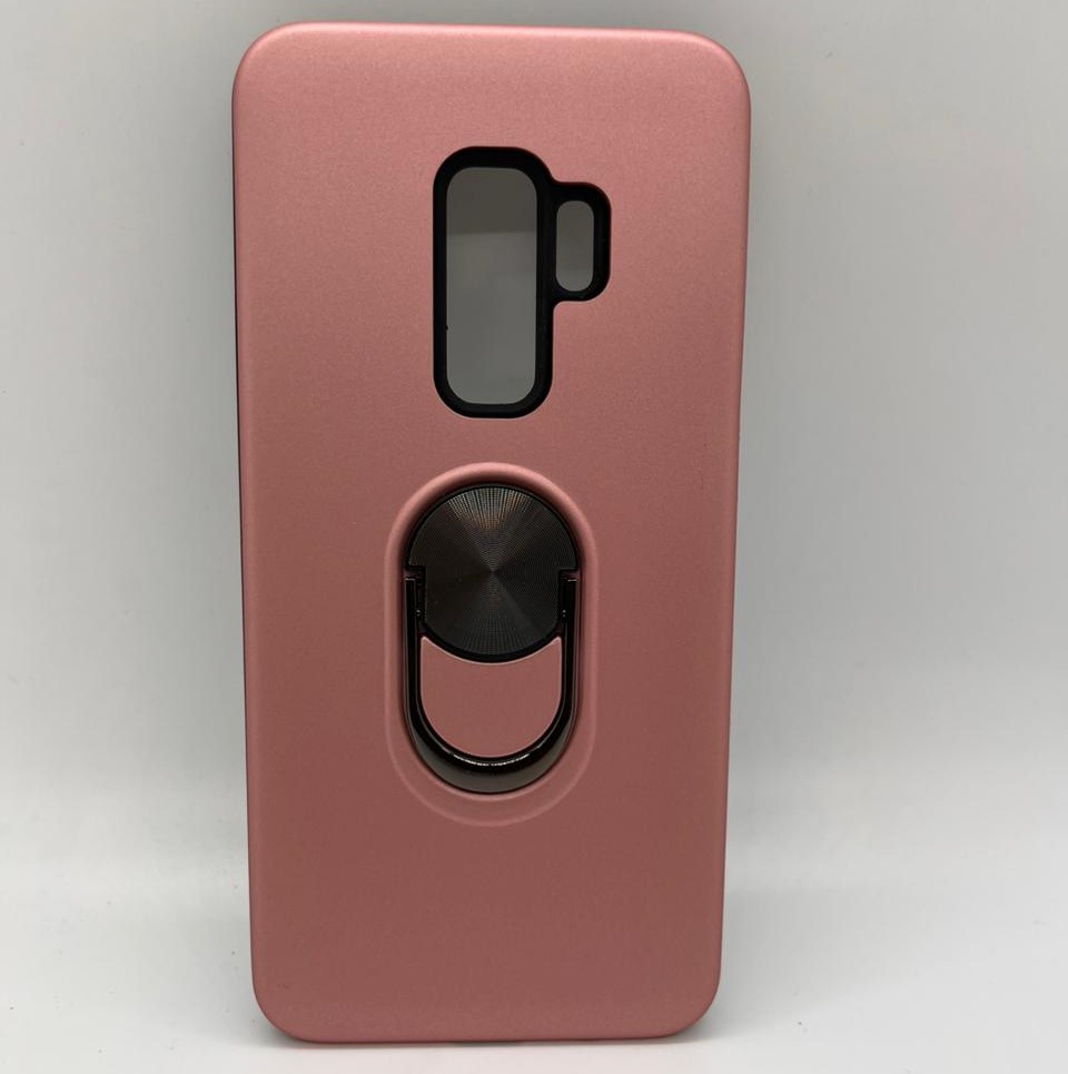 Samsung S9 Plus Ring  Case Peach