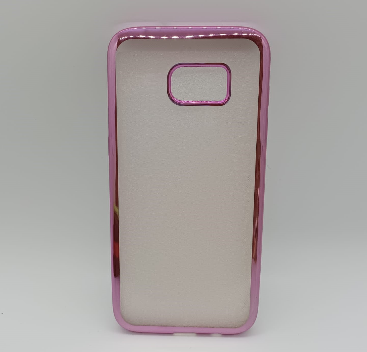 Samsung S7 Edge  White & Pink  Case